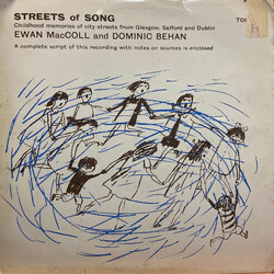 Ewan MacColl / Dominic Behan Streets Of Song Vinyl LP USED