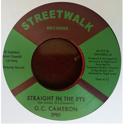 G.C. Cameron Straight In The Eye USED VINYL 7INCH SINGLE LIMITED EDITION