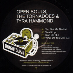 Opensouls / The Tornadoes (2) / Tyra Hammond The Opensouls EP USED VINYL 12INCH LIMITED EDITION PROMO 33 S RPM EP