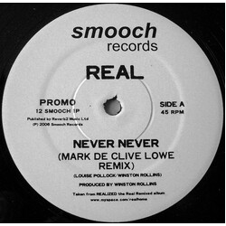Real (4) Never Never USED VINYL 12INCH 45 RPM PROMO
