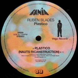Ruben Blades Plastico USED VINYL 12INCH 33 S RPM
