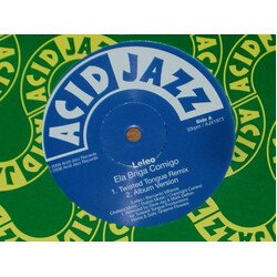 Leleo Ela Briga Comigo / Quem Me Salva E O Samba USED VINYL 12INCH