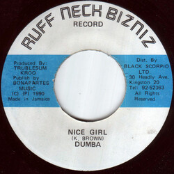 Dumba (2) / Trublesum Kru Nice Girl USED VINYL 7INCH 45 RPM SINGLE