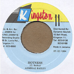 Admiral Bailey Hotness USED VINYL 7INCH 45 RPM