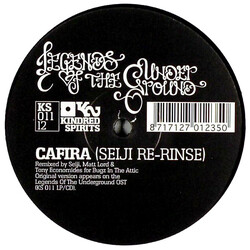 Legends Of The Underground Cafira (Seiji Re-Rinse) USED VINYL 12INCH 45 RPM SINGLE SIDED