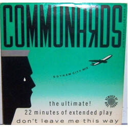 The Communards / Sarah Jane Morris Don't Leave Me This Way (Gotham City Mix) USED VINYL 12INCH 45 RPM SINGLE STEREO