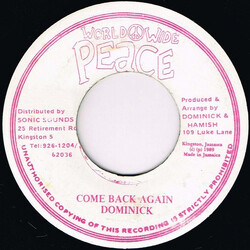 Dominic (2) Come Back Again USED VINYL 7INCH 45 RPM
