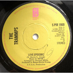 The Trammps Love Epidemic / I Know That Feeling USED VINYL 7INCH 45 RPM SINGLE