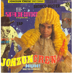 The Jonzun Crew Space Cowboy USED VINYL 12INCH 45 RPM SINGLE