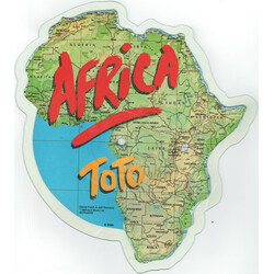 Toto Africa USED VINYL 7INCH PICTURE DISC SHAPE