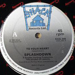 Splashdown (3) To Your Heart USED VINYL 12INCH