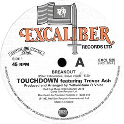 Touchdown / Trevor Ash Breakout USED VINYL 12INCH 45 RPM SINGLE