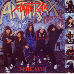 Anthrax I'm The Man USED VINYL 7INCH 45 RPM SINGLE STEREO