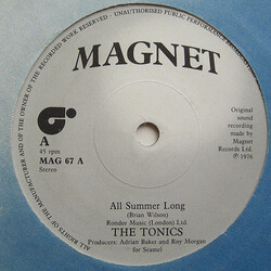 The Tonics (3) All Summer Long USED VINYL 7INCH 45 RPM SINGLE REPRESS