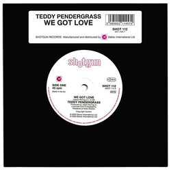 Teddy Pendergrass We Got Love USED VINYL 7INCH 45 RPM SINGLE