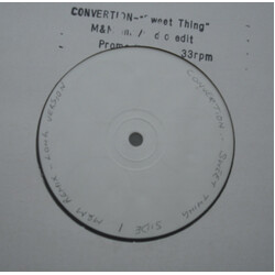 Convertion Sweet Thing USED VINYL 12INCH 33 S RPM PROMO WHITE LABEL