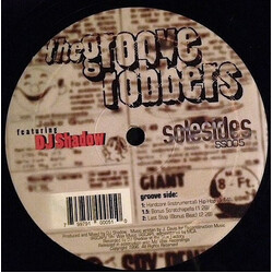 DJ Shadow And The Groove Robbers / Chief Xcel Hardcore (Instrumental) Hip Hop / Fully Charged On Planet X USED VINYL 12INCH UNOFFICIAL RELEASE