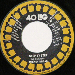 Mikey Dread / The Instigators (4) Step By Step / East Of Babylon USED VINYL 7INCH
