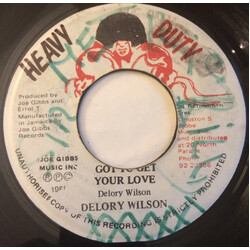 Delroy Wilson / Joe Gibbs & The Professionals Got To Get Your Love / Love Right Away USED VINYL 7INCH