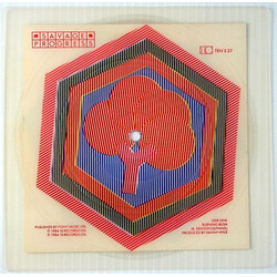 Savage Progress Burning Bush USED VINYL 7INCH 45 RPM SHAPE PICTURE DISC
