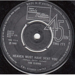 The Elgins Heaven Must Have Sent You USED VINYL 7INCH 45 RPM SINGLE REISSUE