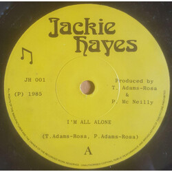 Jackie Hayes (2) The City On The Lagan / I'm All Alone USED VINYL 7INCH SINGLE