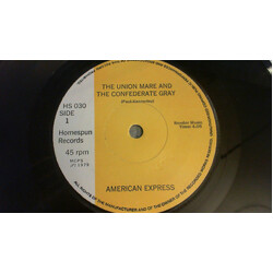 American Express (5) The Union Mare & The Confederate Gray USED VINYL 7INCH