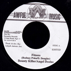 Bounty Killer / Angel Doolas Fitness USED VINYL 7INCH 45 RPM