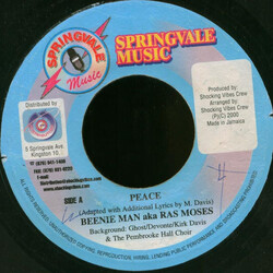Beenie Man / Ras Moses Peace USED VINYL 7INCH 45 RPM SINGLE
