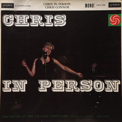 Chris Connor Chris In Person Vinyl LP USED
