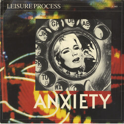 Leisure Process Anxiety USED VINYL 7INCH SINGLE 45 RPM