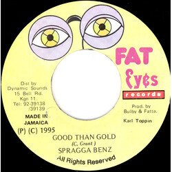 Spragga Benz Good Than Gold USED VINYL 7INCH 45 RPM