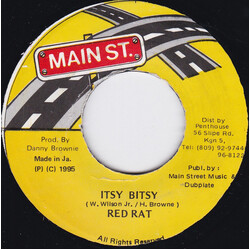 Red Rat Itsy Bitsy USED VINYL 7INCH 45 RPM SINGLE