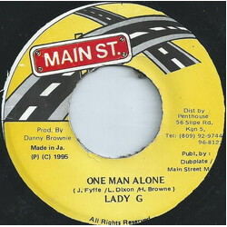 Lady G One Man Alone USED VINYL 7INCH 45 RPM