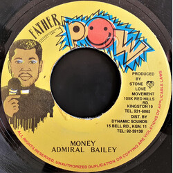 Admiral Bailey Money USED VINYL 7INCH