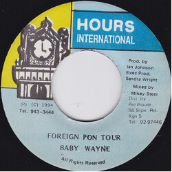Baby Wayne Foreign Pon Tour USED VINYL 7INCH 45 RPM