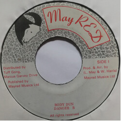 Danger B Body Dun USED VINYL 7INCH 45 RPM SINGLE