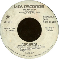 The Crusaders Dead End USED VINYL 7INCH 45 RPM PROMO