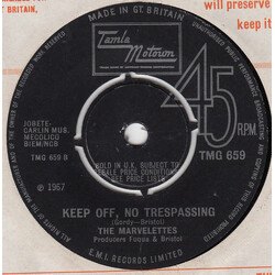 The Marvelettes Here I Am Baby / Keep Off, No Trespassing USED VINYL 7INCH SINGLE 45 RPM