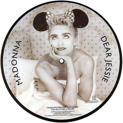 Madonna Dear Jessie USED VINYL 7INCH 45 RPM SINGLE PICTURE DISC STEREO