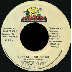 Donovan Steele / Daddy Screw Buff Up Yuh Chest USED VINYL 7INCH 45 RPM