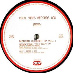 Various Modern Clubber EP Vol. I USED VINYL 12INCH 45 RPM EP