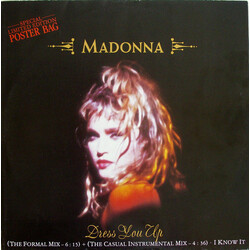 Madonna Dress You Up USED VINYL 12INCH 45 RPM SINGLE LIMITED EDITION STEREO