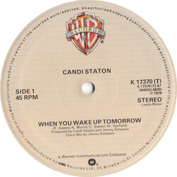 Candi Staton When You Wake Up Tomorrow USED VINYL 12INCH 45 RPM