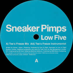 Sneaker Pimps Low Five USED VINYL 12INCH 33 S RPM PROMO