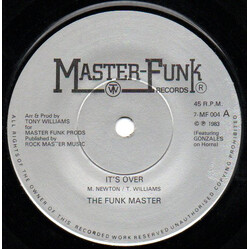 Funk Masters It's Over USED VINYL 7INCH 45 RPM