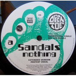 Sandals Nothing USED VINYL 12INCH PROMO