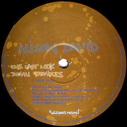 Alison David One Last Look (Domu Remixes) USED VINYL 12INCH 45 RPM