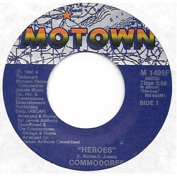 Commodores Heroes / Funky Situation USED VINYL 7INCH 45 RPM SINGLE