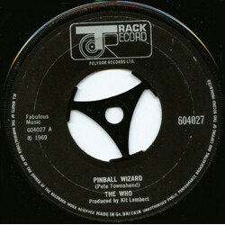 The Who Pinball Wizard USED VINYL 7INCH 45 RPM SINGLE STEREO